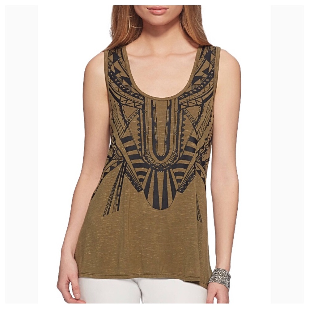 Jessica Simpson Etro Graphic Tank